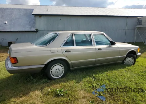 1986 Mercedes-Benz 420 Sel из США, поврежденный, VIN WDBCA35D2GA246302